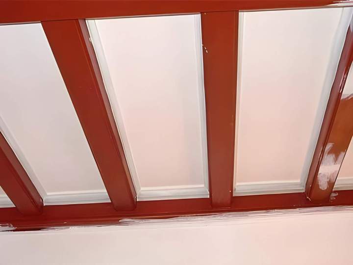 Peinture de menuiserie intérieure en bois, Île-de-France