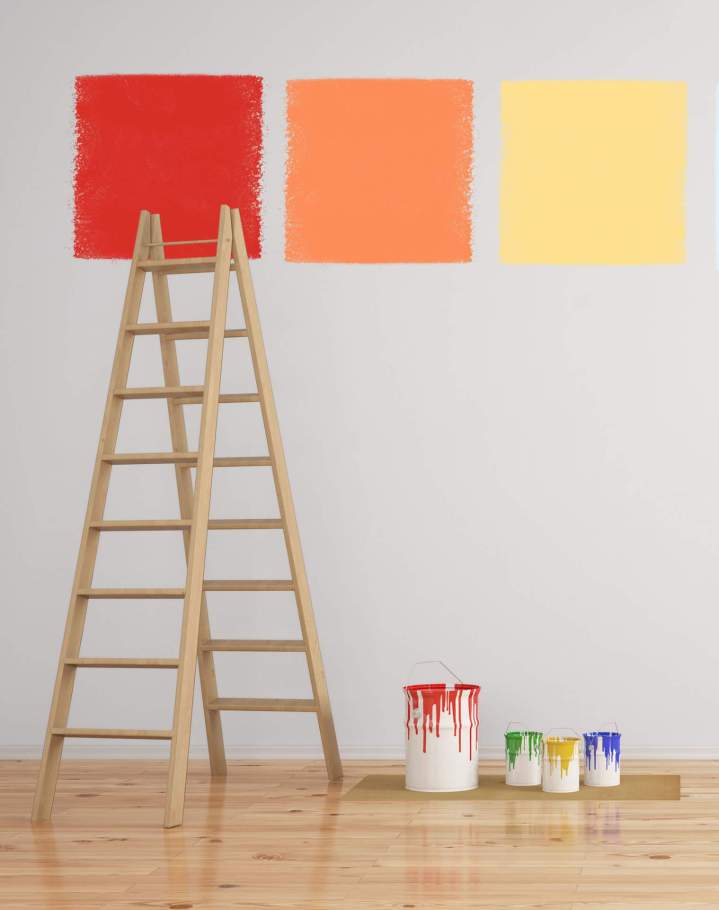 Palette de couleurs vives, Île-de-France